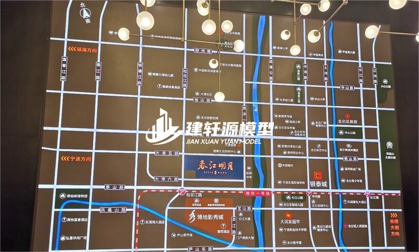 城阳房产壁挂模型